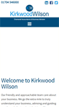 Mobile Screenshot of kirkwoodwilson.co.uk